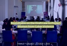 A Step Toward Legislation: FEMALE Leads the Call for Lebanon’s First Cyber Violence Law